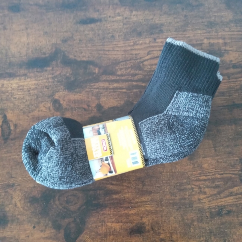 5/$25✨️Storm Valley Worxx Heavy Cushion Ankle Socks 3 Pairs